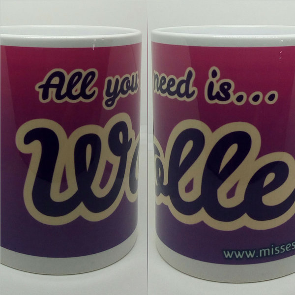 Tasse - All you need is Wolle
