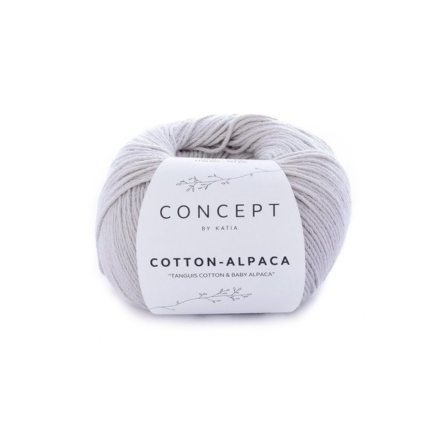 Katia Cotton-Alpaca - Farbe 82 Beigegrau
