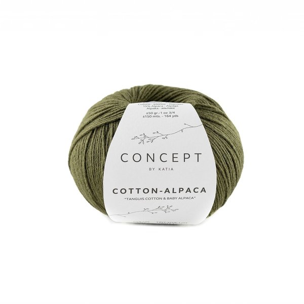 Katia Cotton-Alpaca - Farbe 101 Khaki