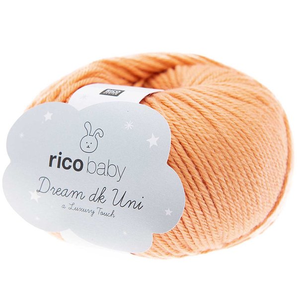 RICO DESIGN BABY DREAM DK UNI - 014 apricot