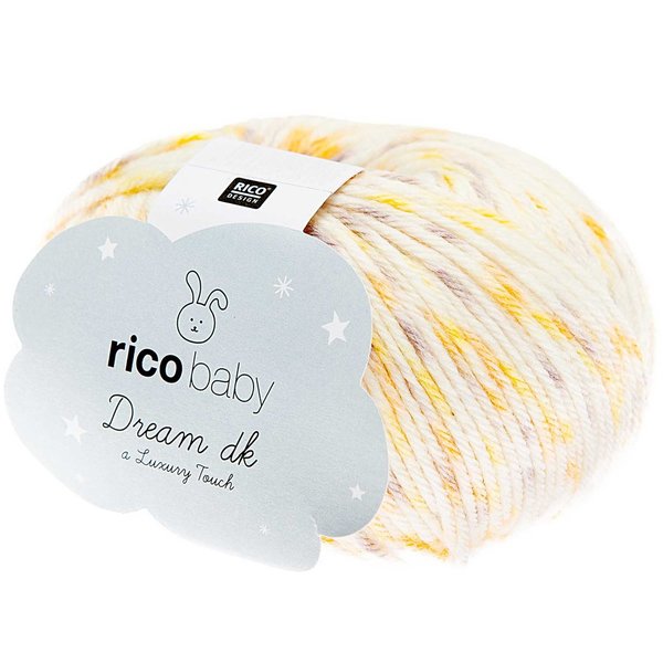RICO DESIGN BABY DREAM DK - 016 Pastell Konfetti