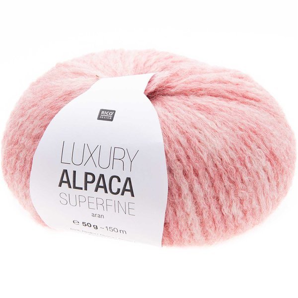 Rico Luxury Alpaca Superfine - Farbe 07 Rosa