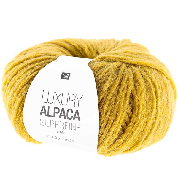 Rico Luxury Alpaca Superfine - Farbe 11 Senf