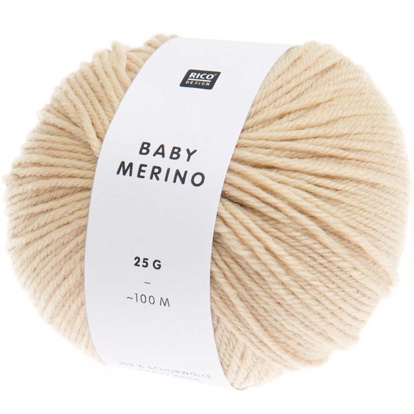 Rico Baby Merino - Farbe 002 Natur
