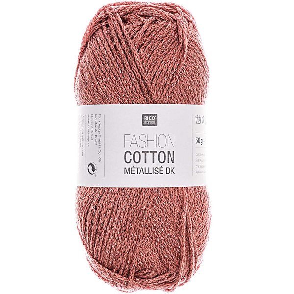 Fashion Cotton Métallisé - Farbe 019 Rubin