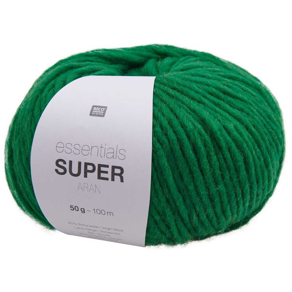 Rico Essentials Super Aran - Farbe 13 Grün